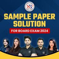 Sample Paper Solution || Online Live Classes for Class 10th